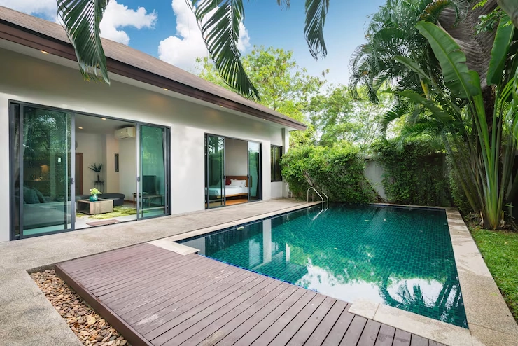 exterior-design-house-home-villa-feature-swimming-pool-garden-terrace-decking